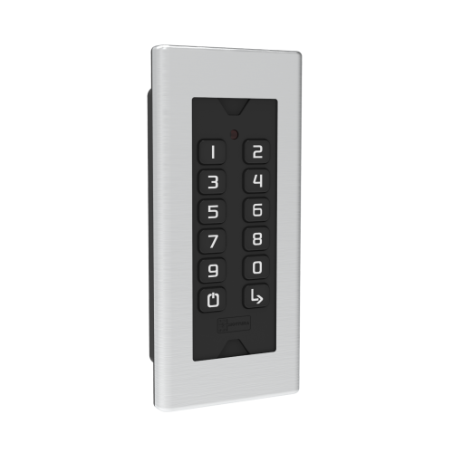 Comando a Tastiera bDIGIT ad incasso cromo satinato, per serratura bBLOCK