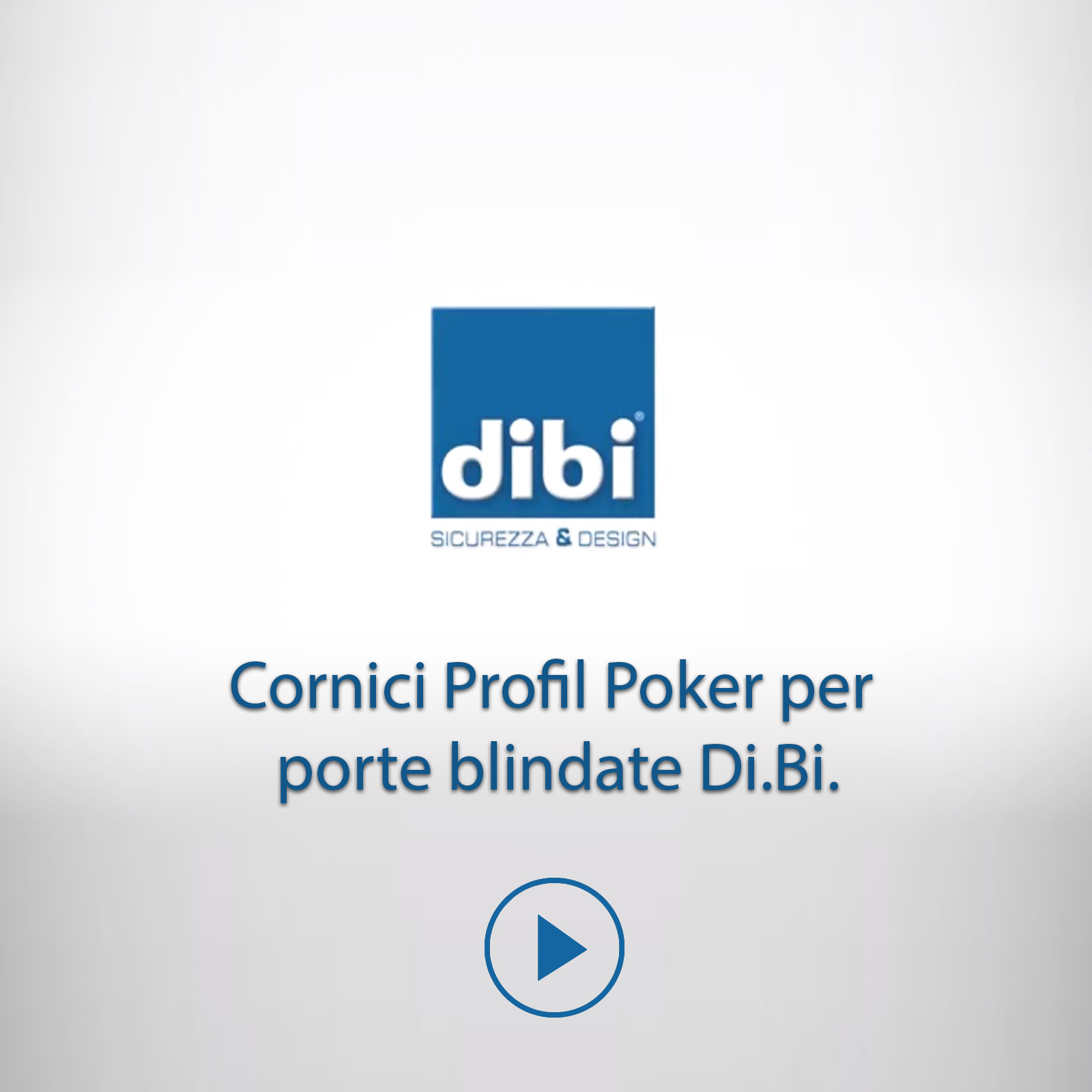 Cornici Profil Poker per porte blindate Di.Bi.